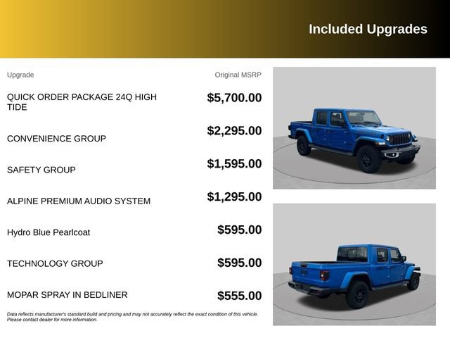 Used 2025 Jeep Gladiator Sport AWD/4WD image 6