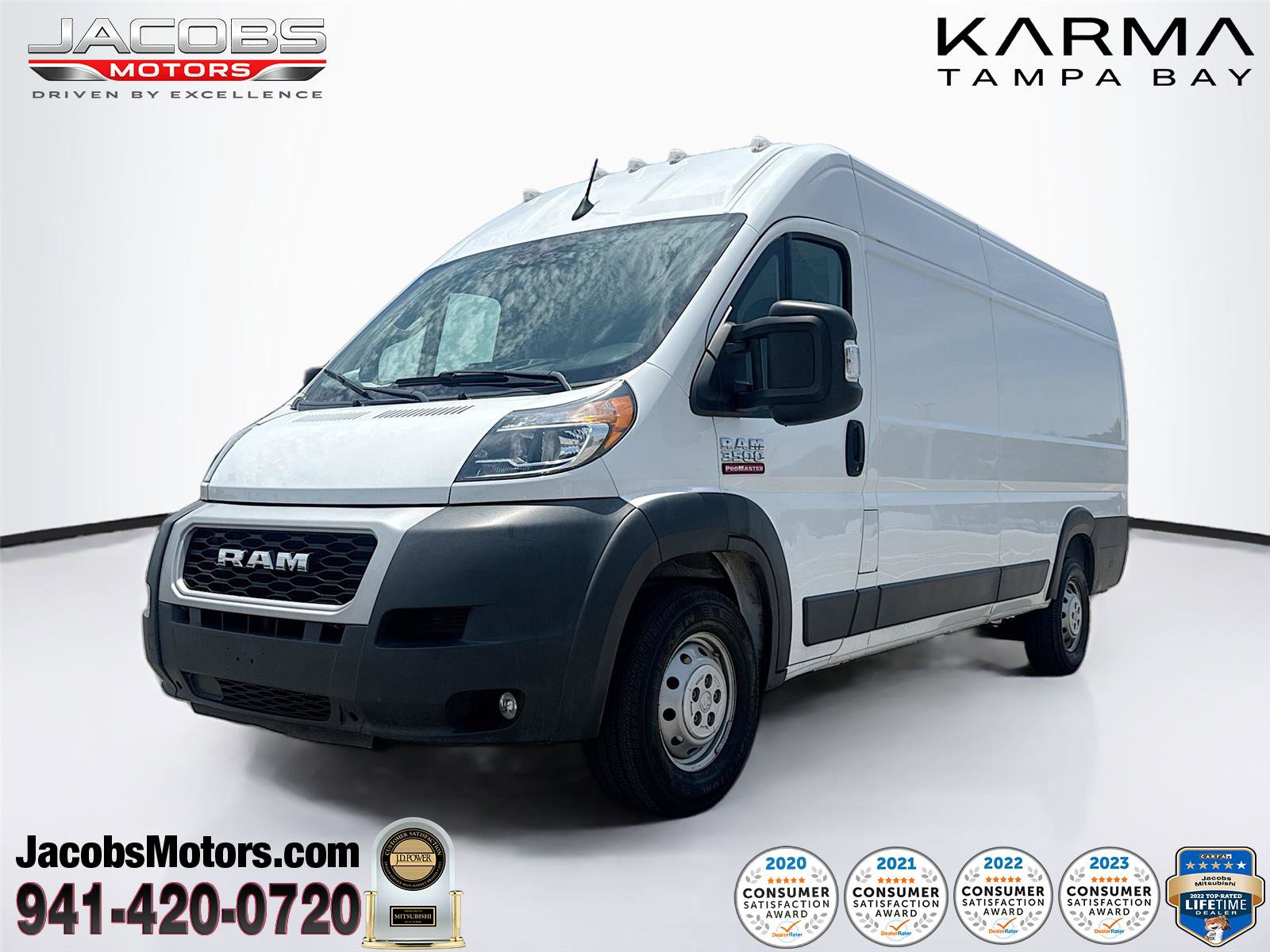 Used 2022 RAM ProMaster 3500 w/ Convenience Group FWD image 1