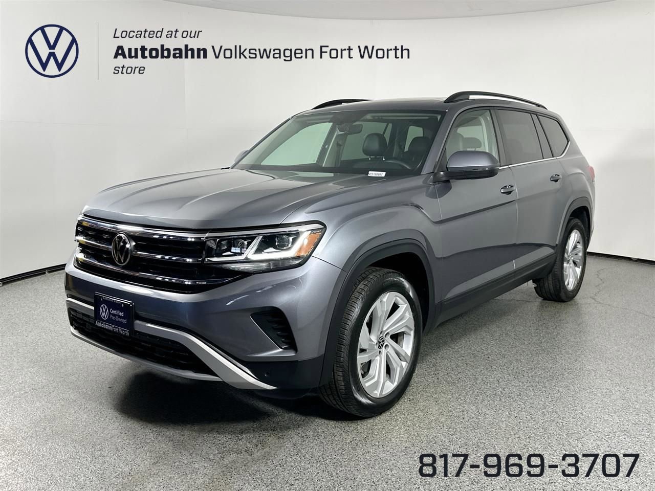 Certified 2022 Volkswagen Atlas SE