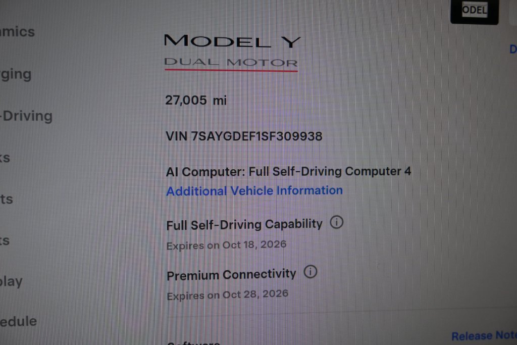 Used 2025 Tesla Model Y Performance AWD/4WD image 13