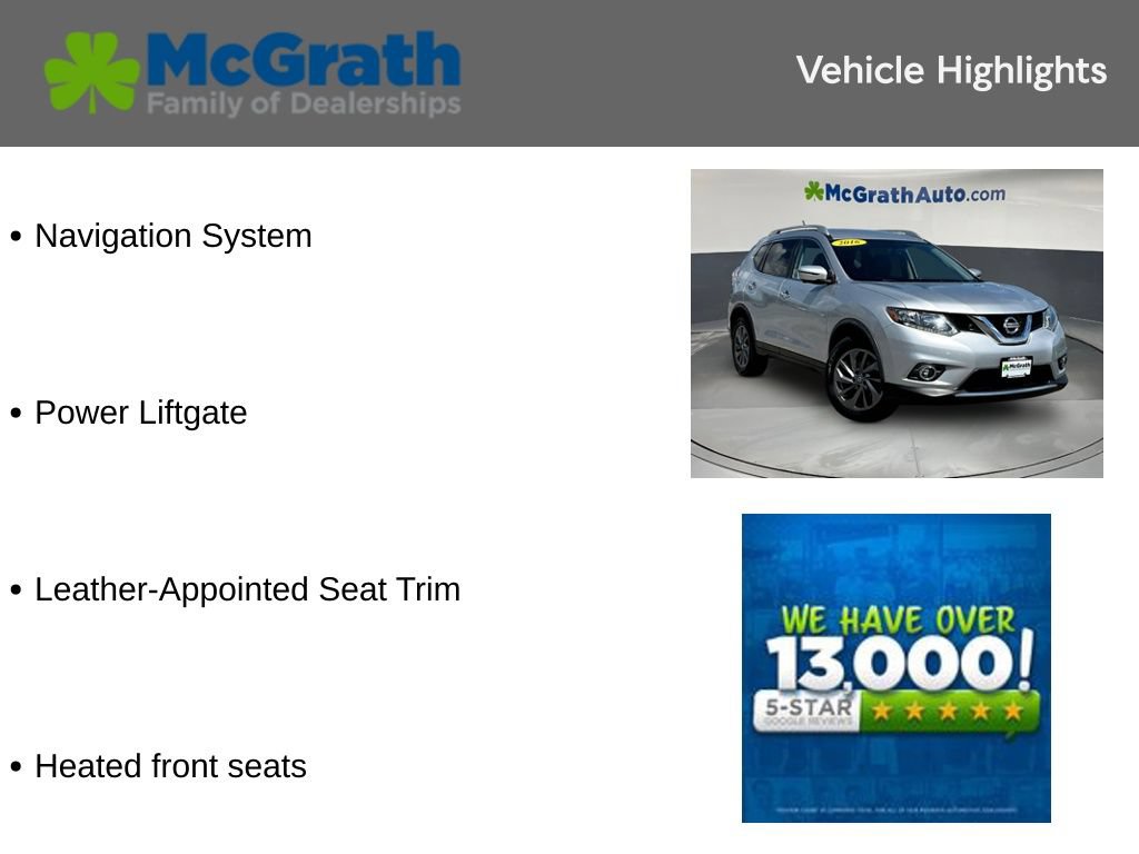 Used 2016 Nissan Rogue SL AWD/4WD image 6