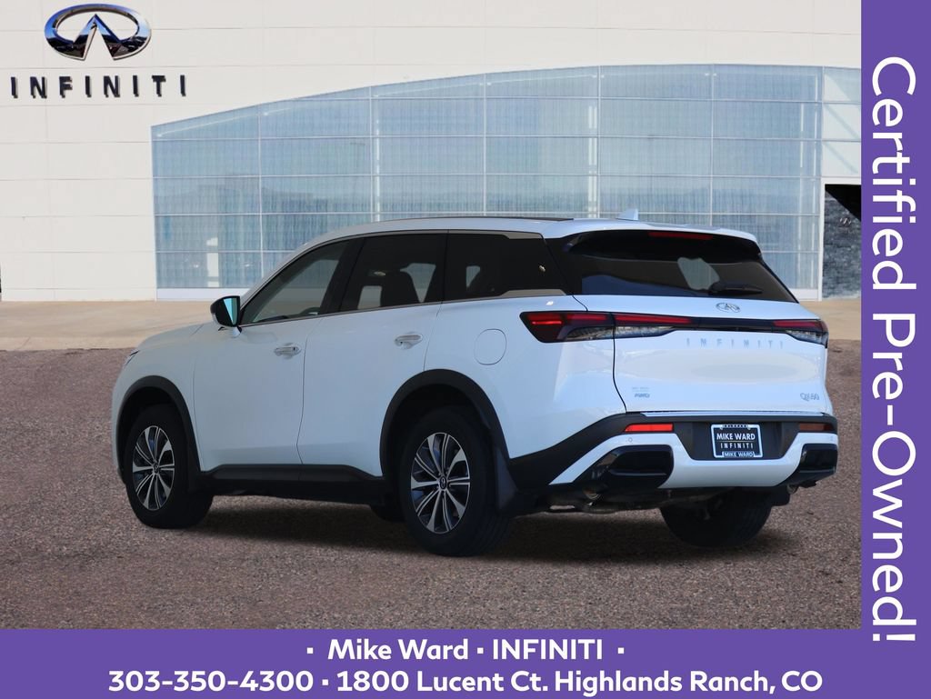 Certified 2025 INFINITI QX60 Pure w/ Cargo Package AWD/4WD image 4
