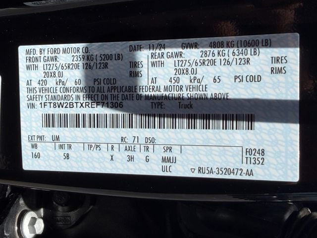 Used 2024 Ford F250 Lariat w/ Sport Appearance Package AWD/4WD image 25