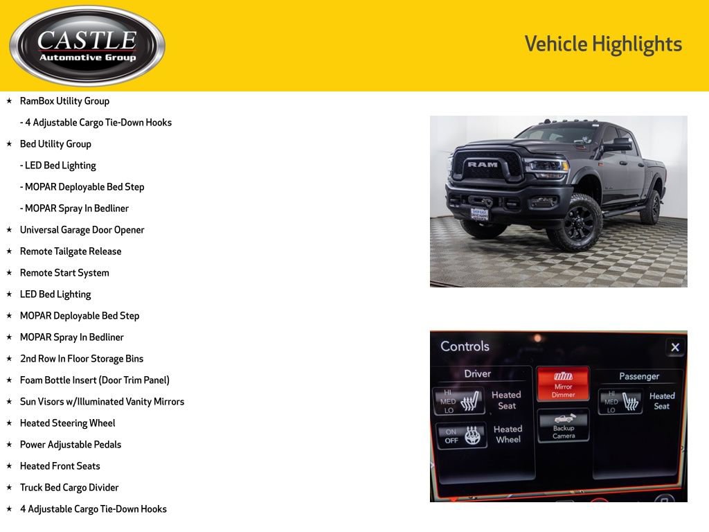 Used 2021 RAM 2500 Power Wagon AWD/4WD image 8