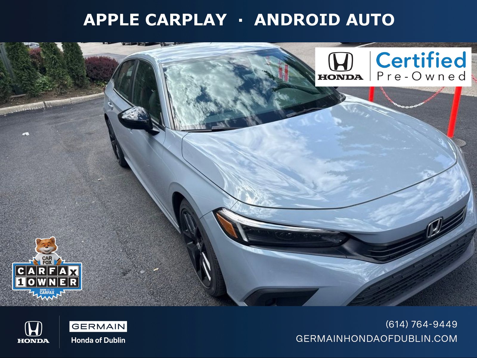 Certified 2024 Honda Civic Sport video 1