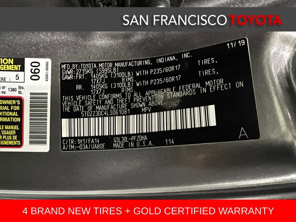 Certified 2020 Toyota Sienna L image 37