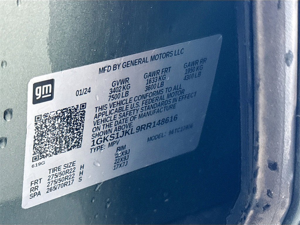 Used 2024 GMC Yukon XL Denali w/ Advanced Technology Package image 36