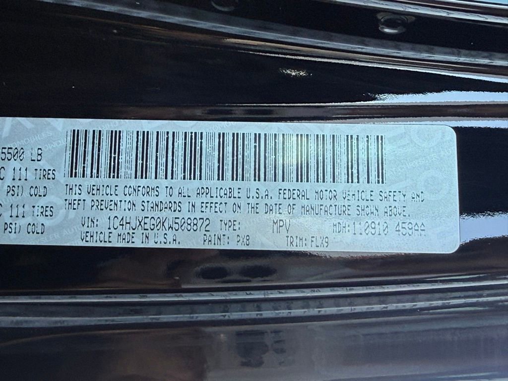 Used 2019 Jeep Wrangler Unlimited Sahara w/ Quick Order Package 24M Moab image 75