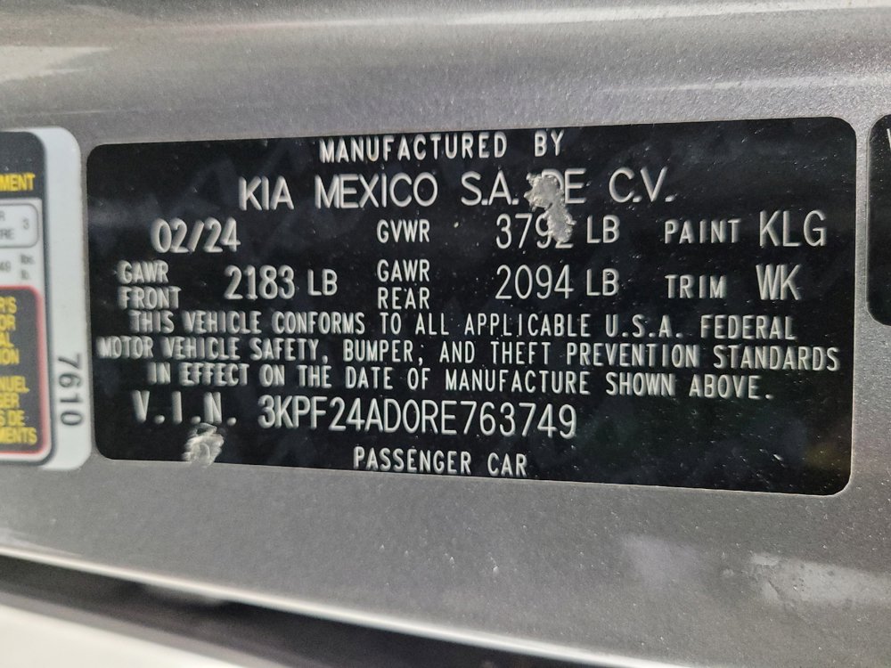 Used 2024 Kia Forte LXS FWD image 33
