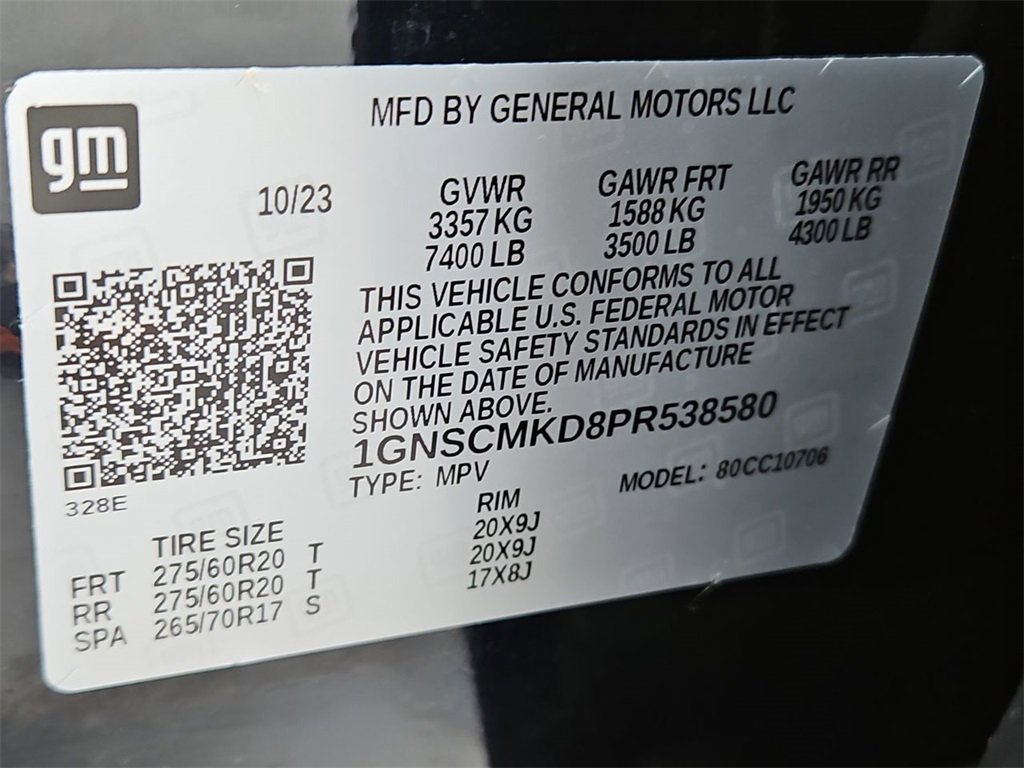 Certified 2023 Chevrolet Tahoe LS w/ Driver Alert Package image 33