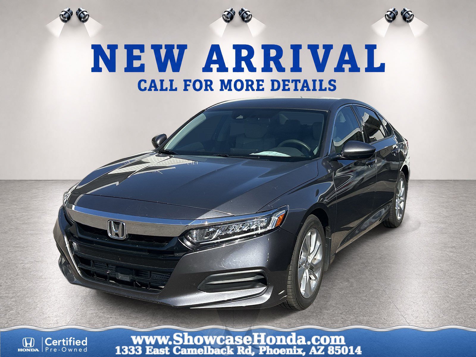 Certified 2018 Honda Accord LX