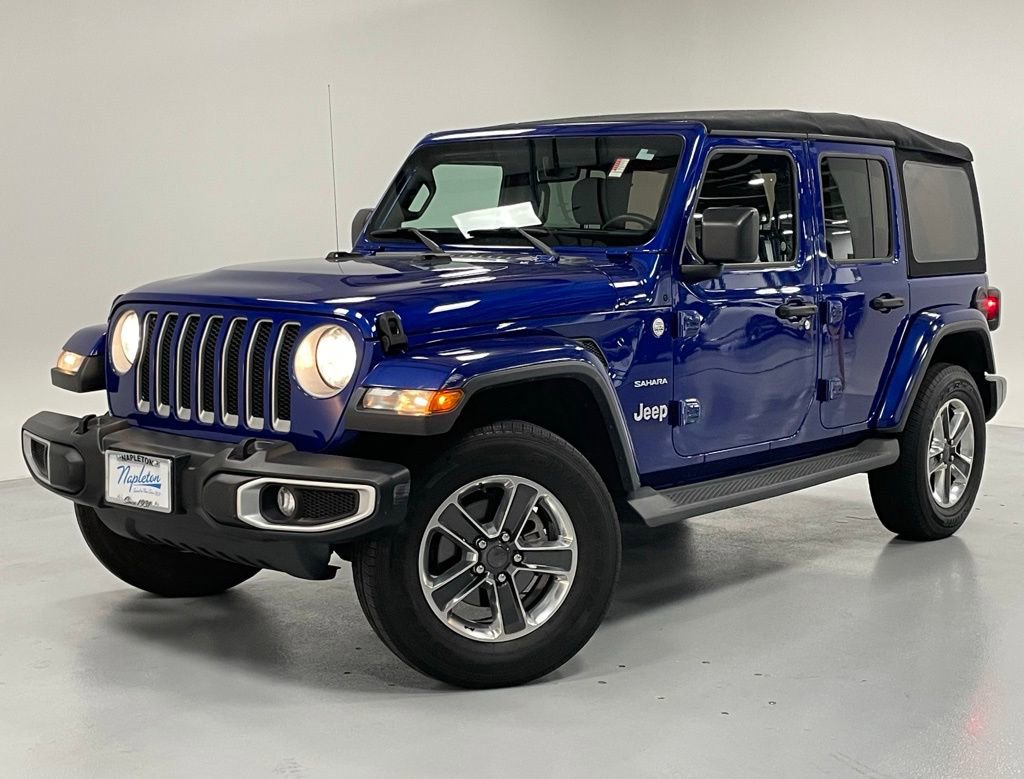 Used 2018 Jeep Wrangler Unlimited Sahara image 1