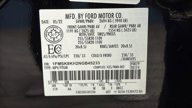 Used 2022 Ford Explorer ST-Line AWD/4WD image 28