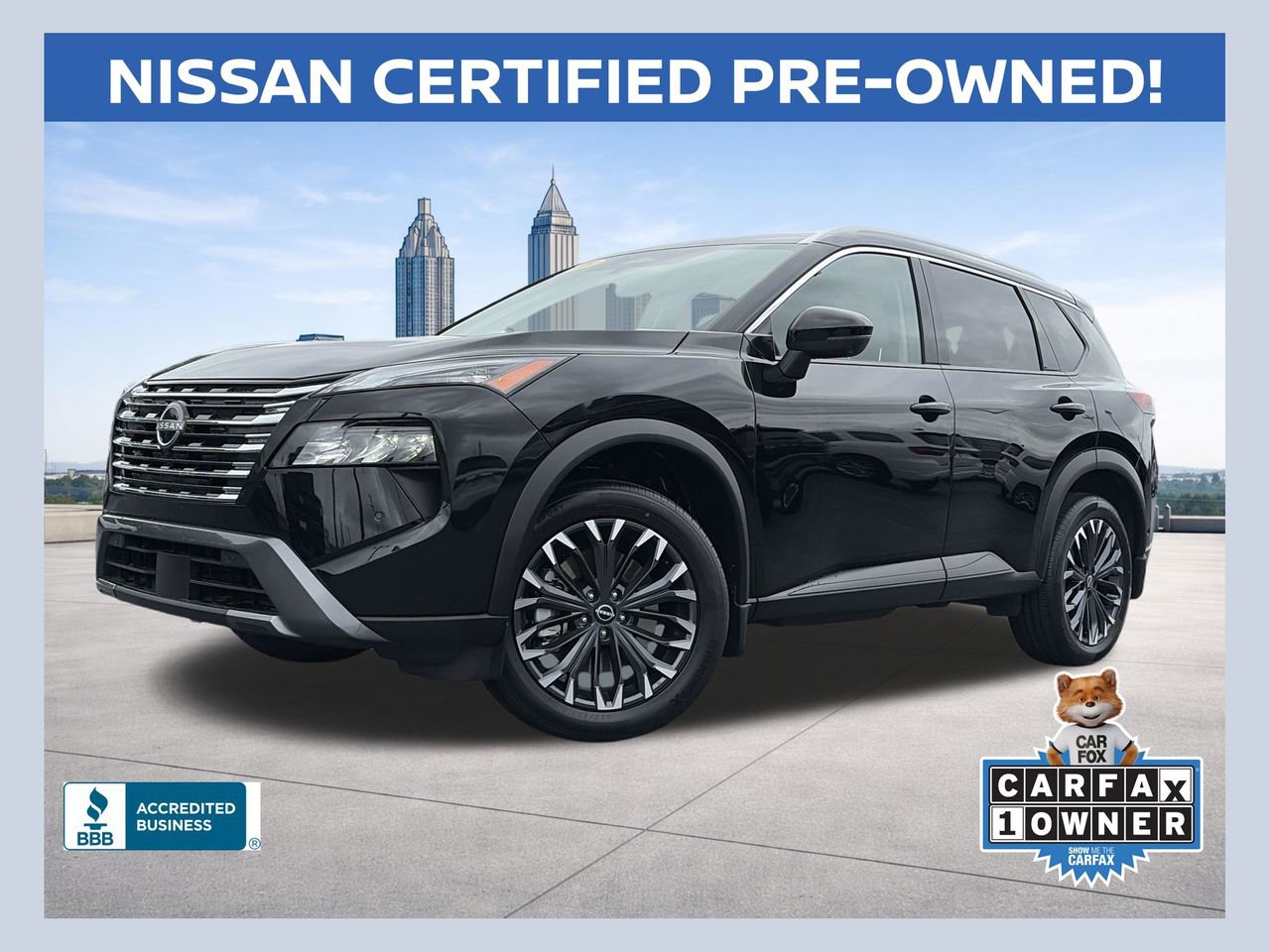 Certified 2025 Nissan Rogue SL w/ Tech Package