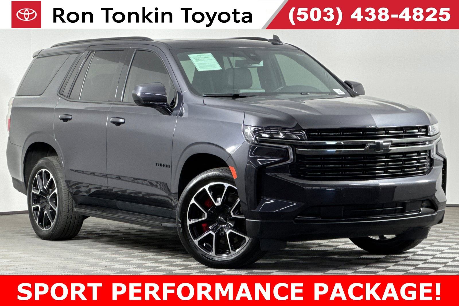 Used 2022 Chevrolet Tahoe RST w/ Sport Performance Package