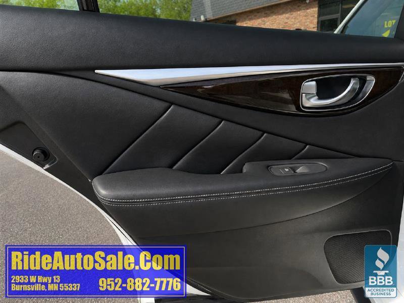 Used 2016 INFINITI Q50 Red Sport 400 AWD/4WD image 10