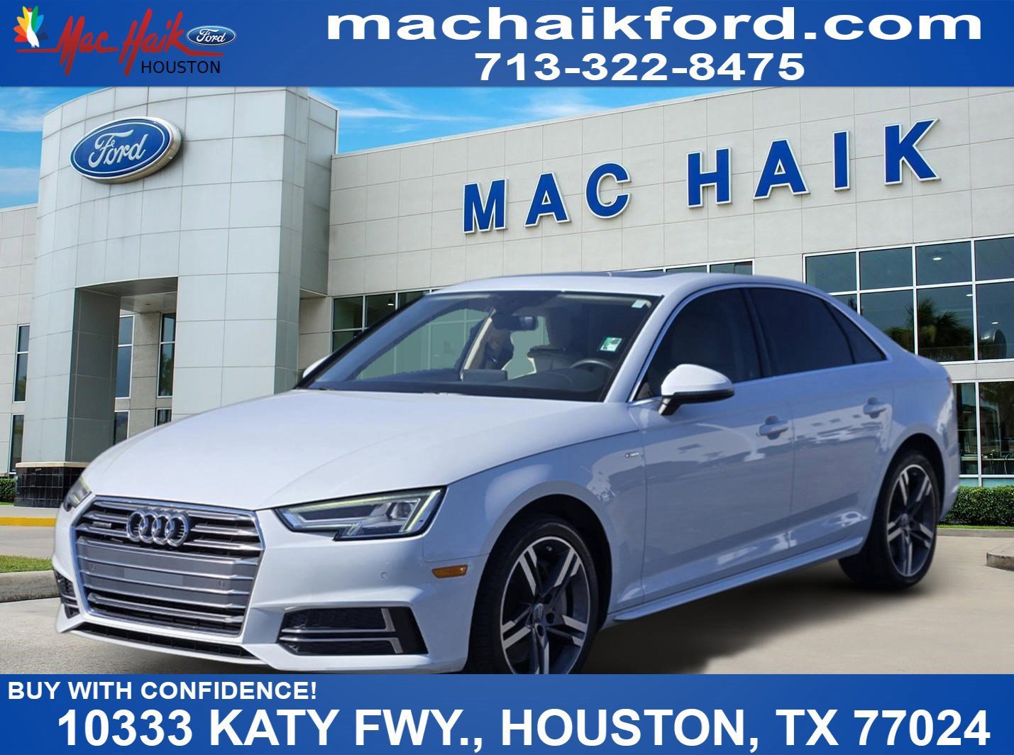 Used 2018 Audi A4 2.0T Premium Plus w/ Premium Plus Package