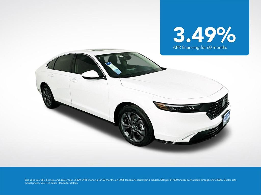 New 2026 Honda Accord EX-L