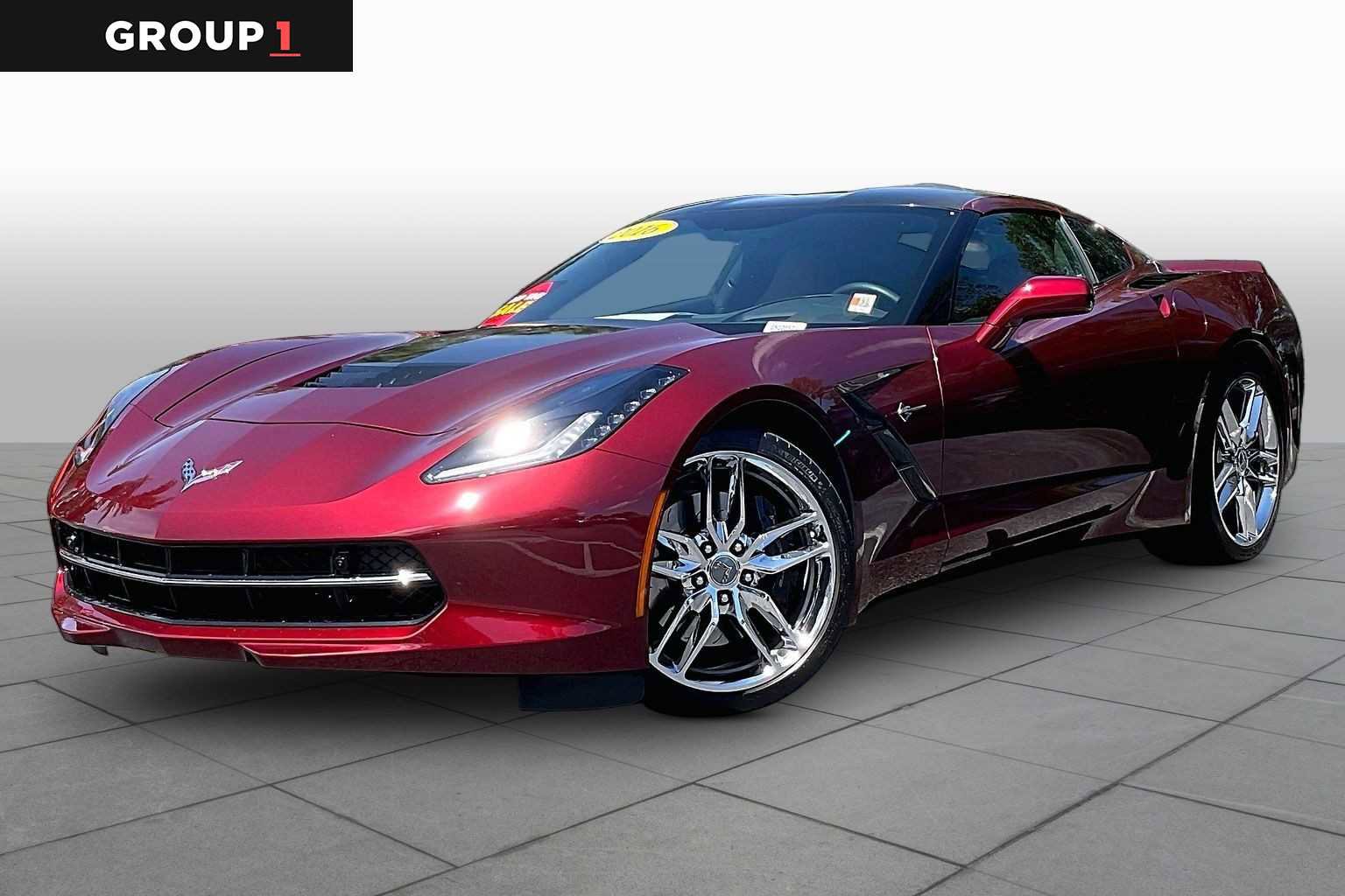 Used 2016 Chevrolet Corvette Stingray Coupe w/ 2LT Preferred Equipment Group RWD image 1