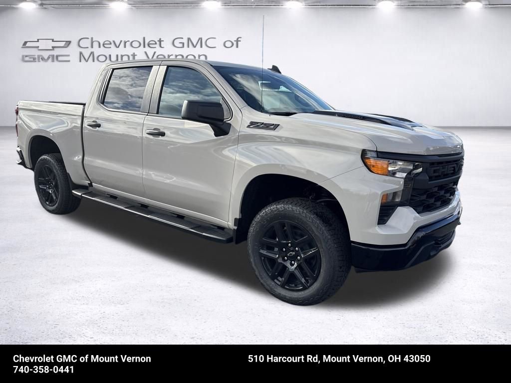 New 2026 Chevrolet Silverado 1500 Custom Trail Boss w/ Dark Appearance Package AWD/4WD image 4