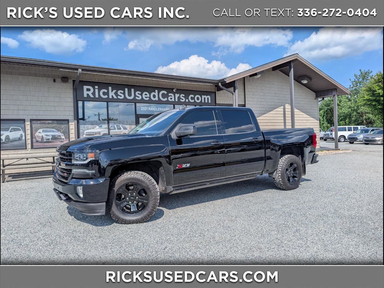 Used 2018 Chevrolet Silverado 1500 LTZ Z71 w/ LTZ Plus Package AWD/4WD image 1