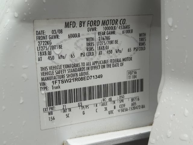 Used 2008 Ford F250 Lariat AWD/4WD image 30