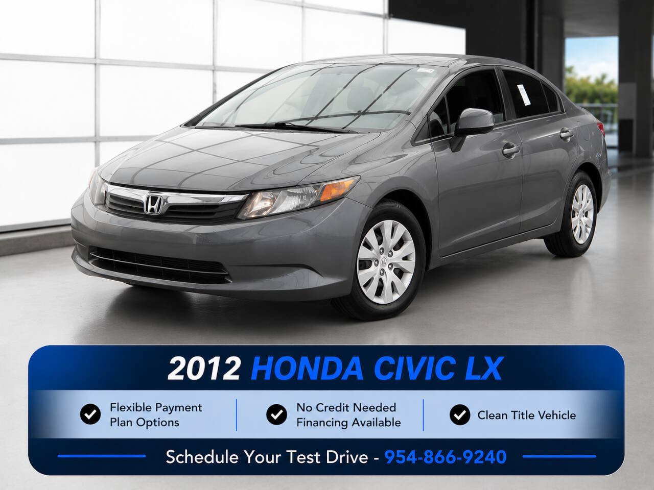 Used 2012 Honda Civic LX image 1