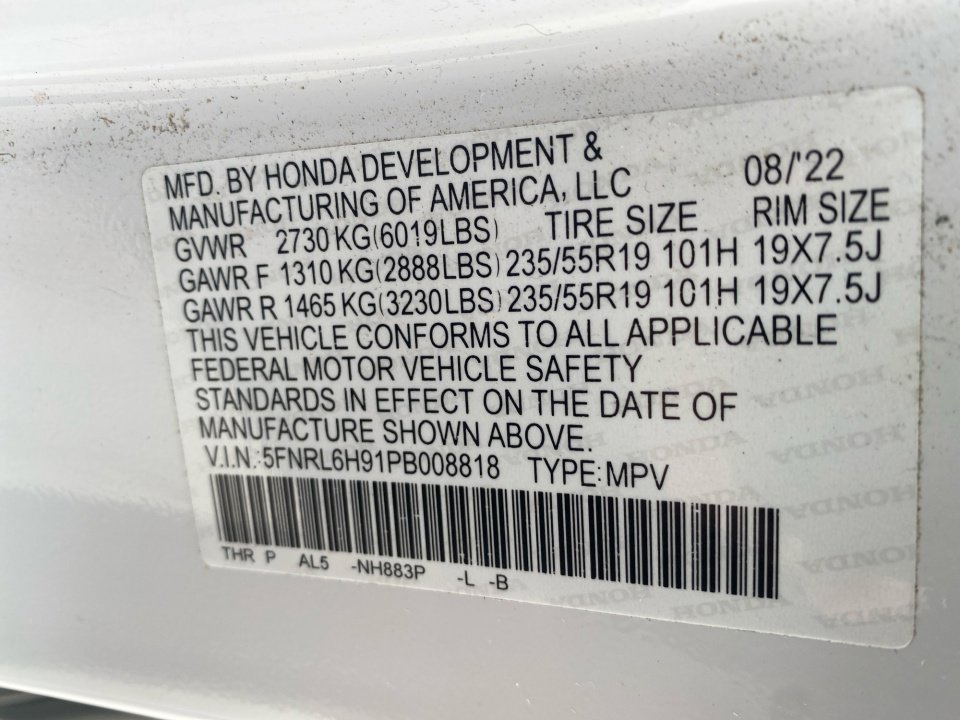 Used 2023 Honda Odyssey Elite image 39