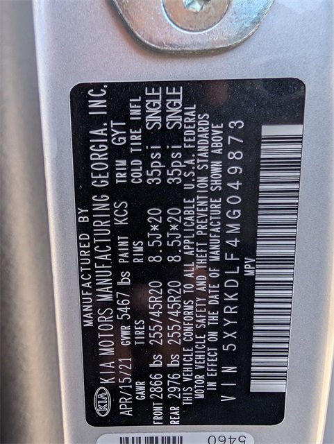 Used 2021 Kia Sorento SX image 30