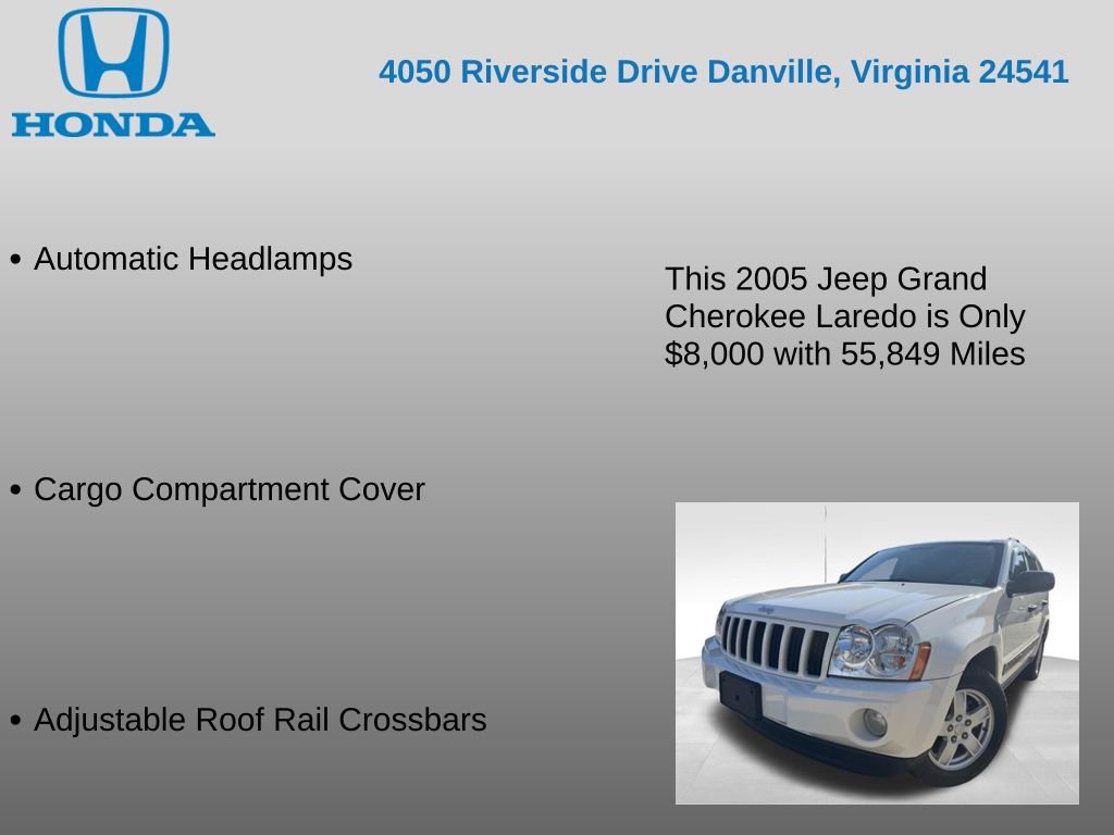 Used 2005 Jeep Grand Cherokee Laredo AWD/4WD image 12