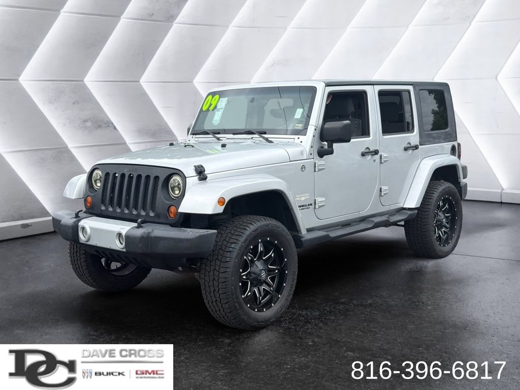 Used 2009 Jeep Wrangler Unlimited Sahara w/ Trailer Tow Group AWD/4WD image 1