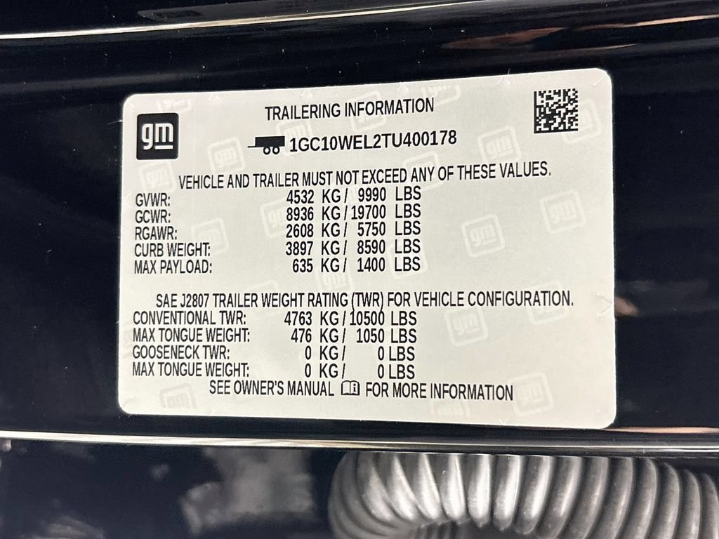 Certified 2026 Chevrolet Silverado EV W/T AWD/4WD image 34