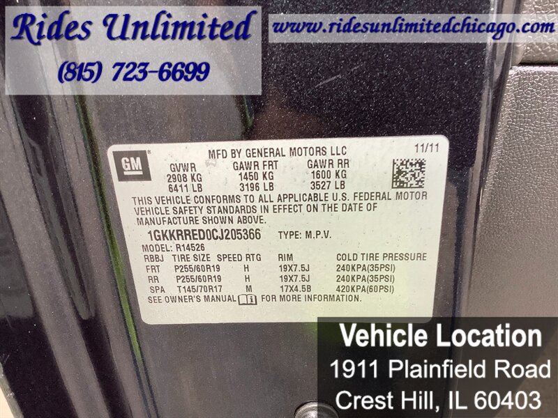 Used 2012 GMC Acadia SLT FWD image 21
