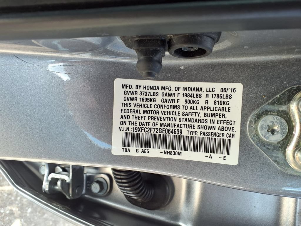 Used 2016 Honda Civic EX image 14