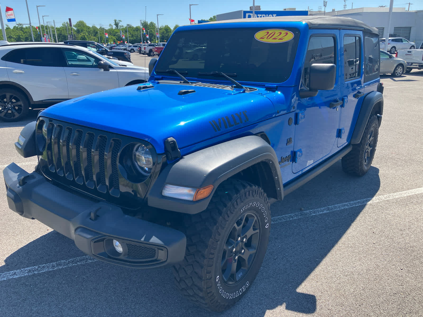 Used 2022 Jeep Wrangler Unlimited Sport AWD/4WD image 3