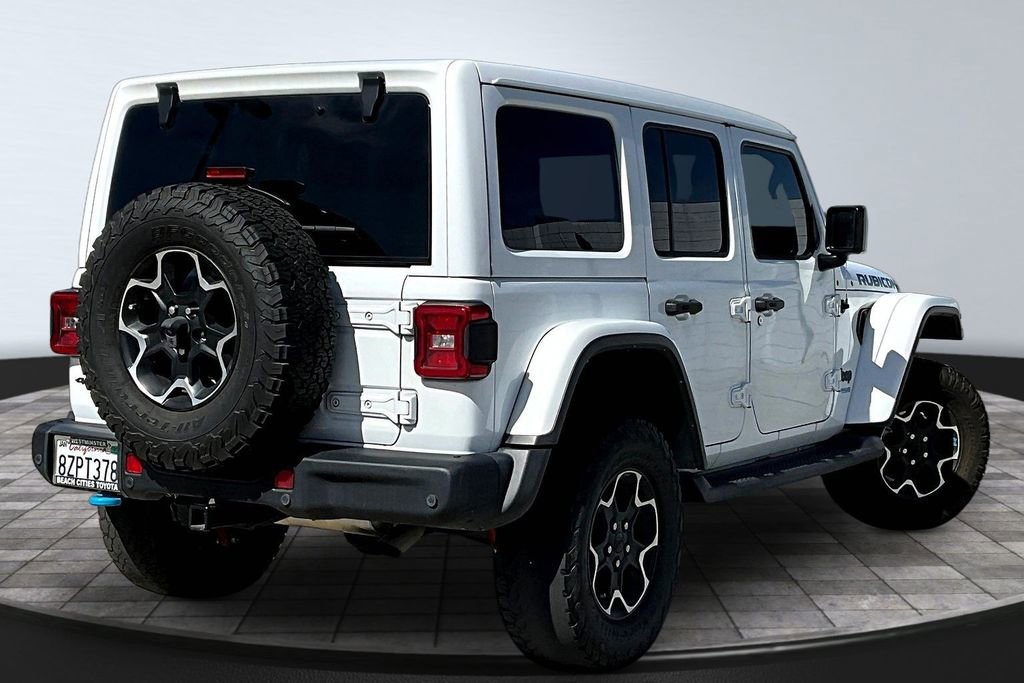 Used 2021 Jeep Wrangler Unlimited Rubicon 4xe w/ Steel Bumper Group image 22