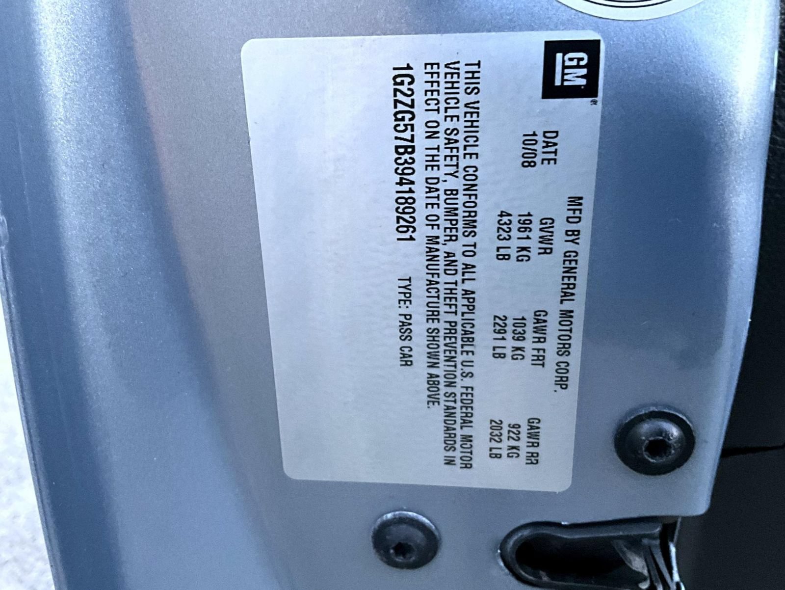 Used 2009 Pontiac G6 Sedan w/ Sun And Sound Package FWD image 27
