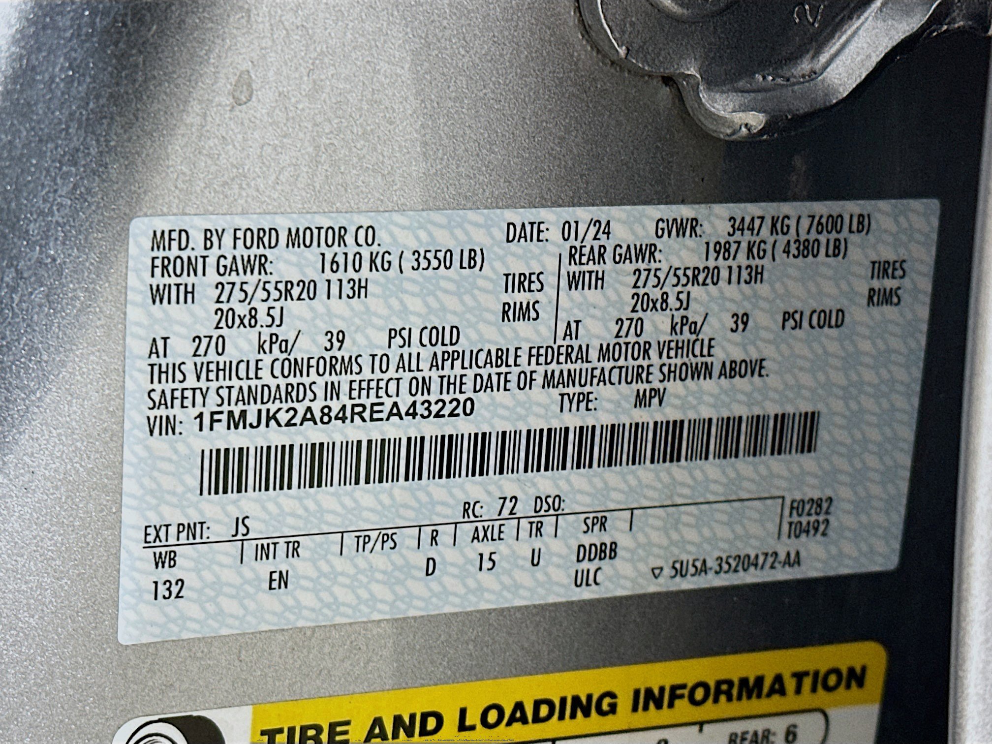 Used 2024 Ford Expedition Max Limited image 12