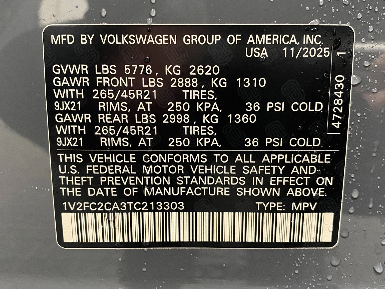 New 2026 Volkswagen Atlas Cross Sport SEL Premium R-Line image 37