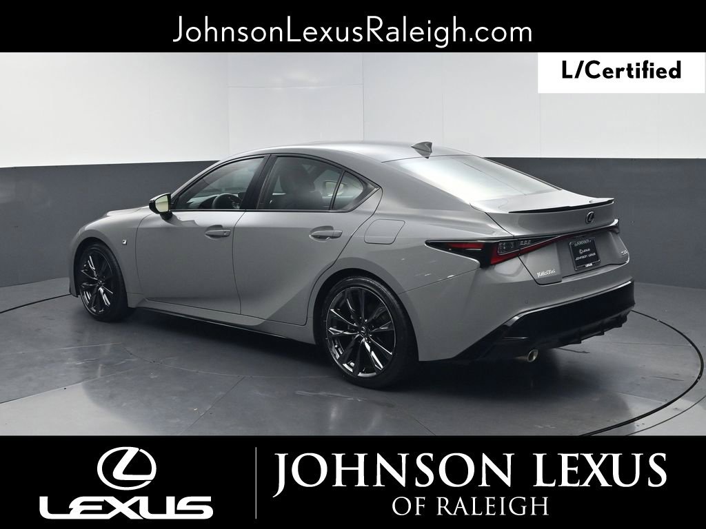 Certified 2025 Lexus IS 350 F Sport w/ Navigation Package RWD image 7