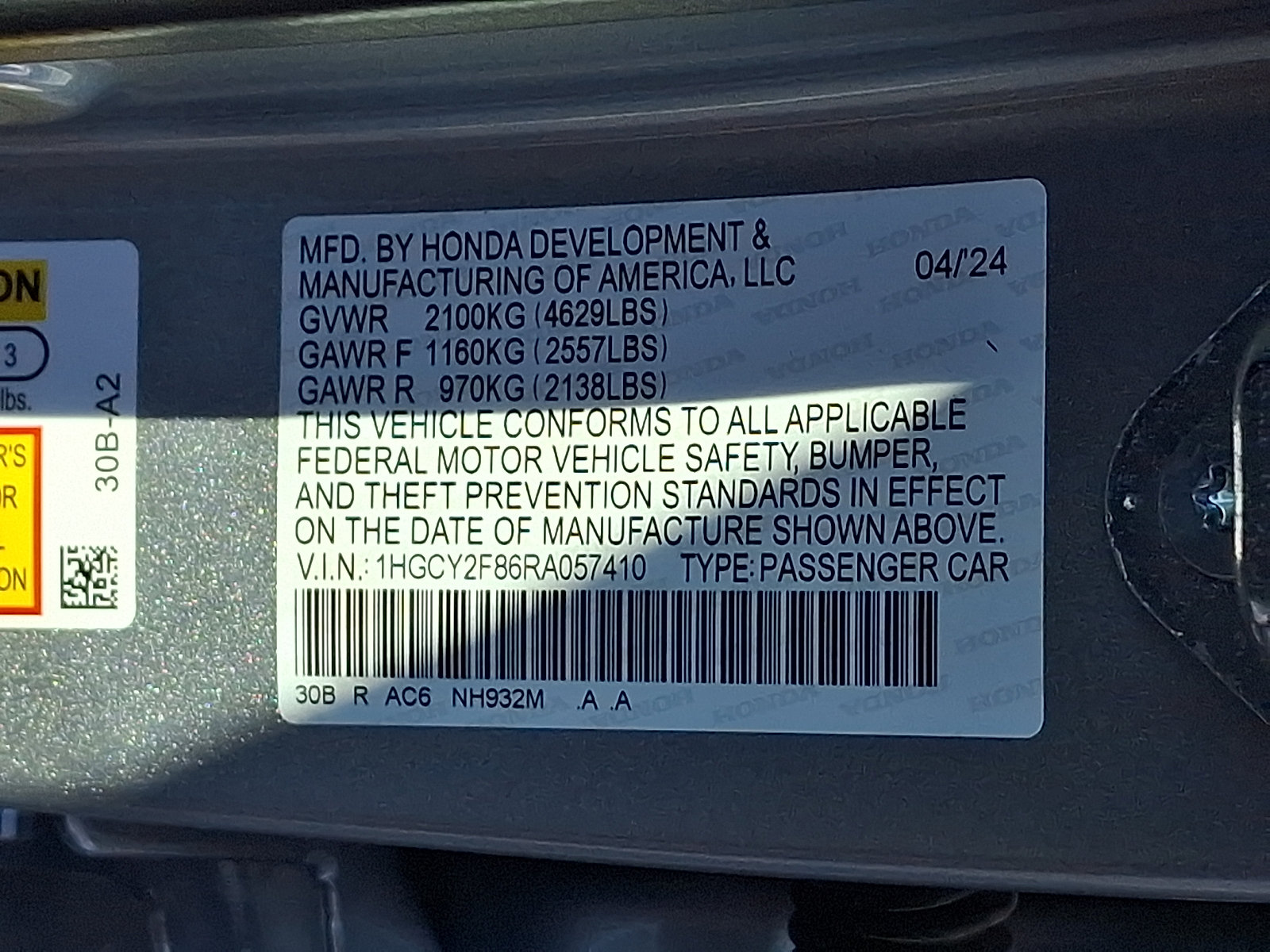 Used 2024 Honda Accord Touring image 26