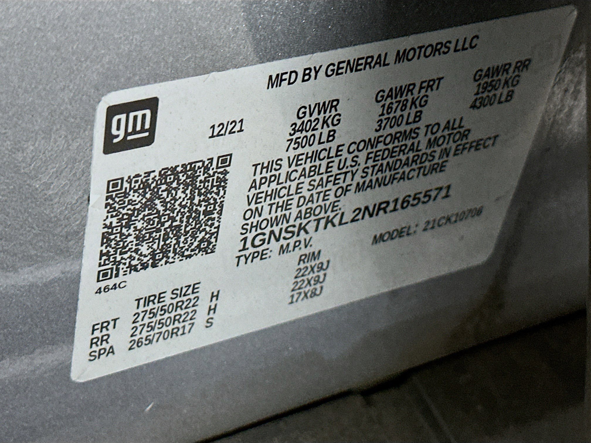 Used 2022 Chevrolet Tahoe High Country AWD/4WD image 12