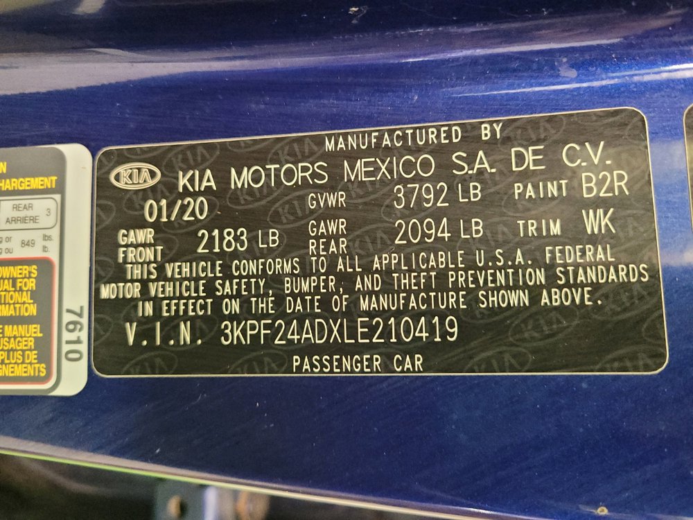 Used 2020 Kia Forte LXS FWD image 33