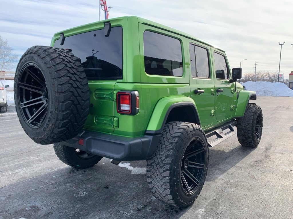 Used 2019 Jeep Wrangler Unlimited Sahara w/ Uconnect 4C Nav & Sound Group image 3