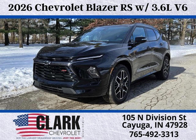 New 2026 Chevrolet Blazer RS w/ Driver Confidence II Package