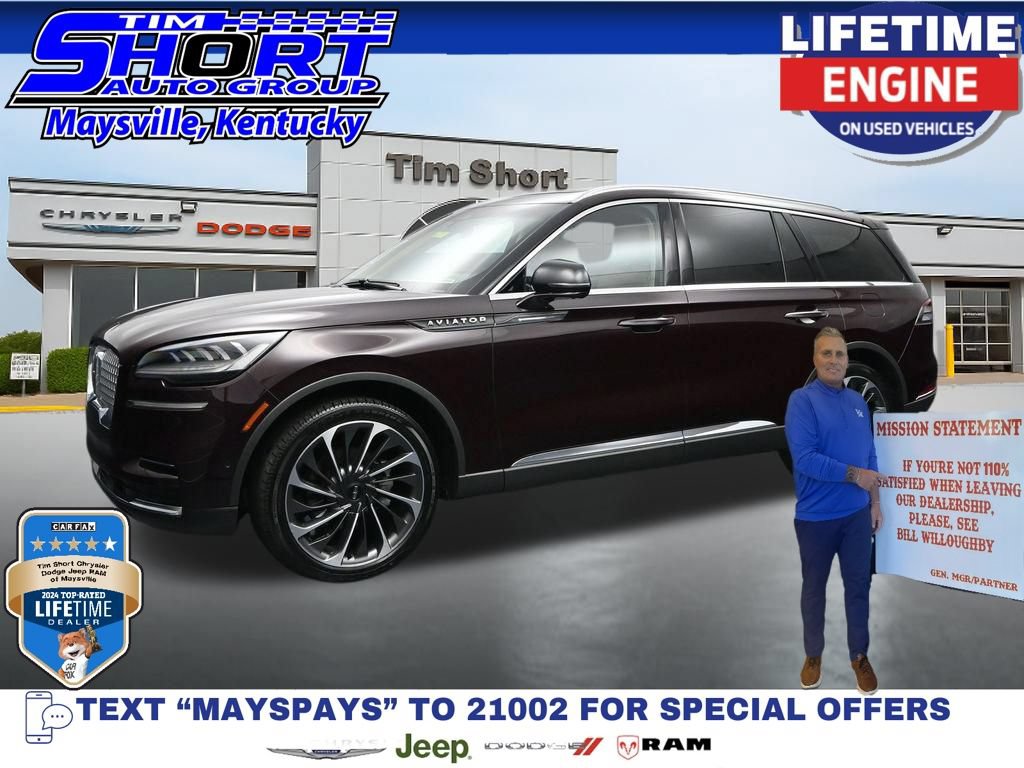 Used 2023 Lincoln Aviator Reserve w/ Equipment Group 201A