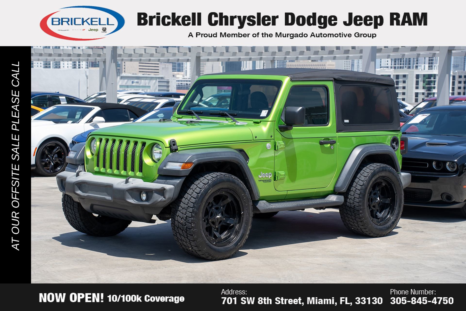 Used 2019 Jeep Wrangler Sport image 1