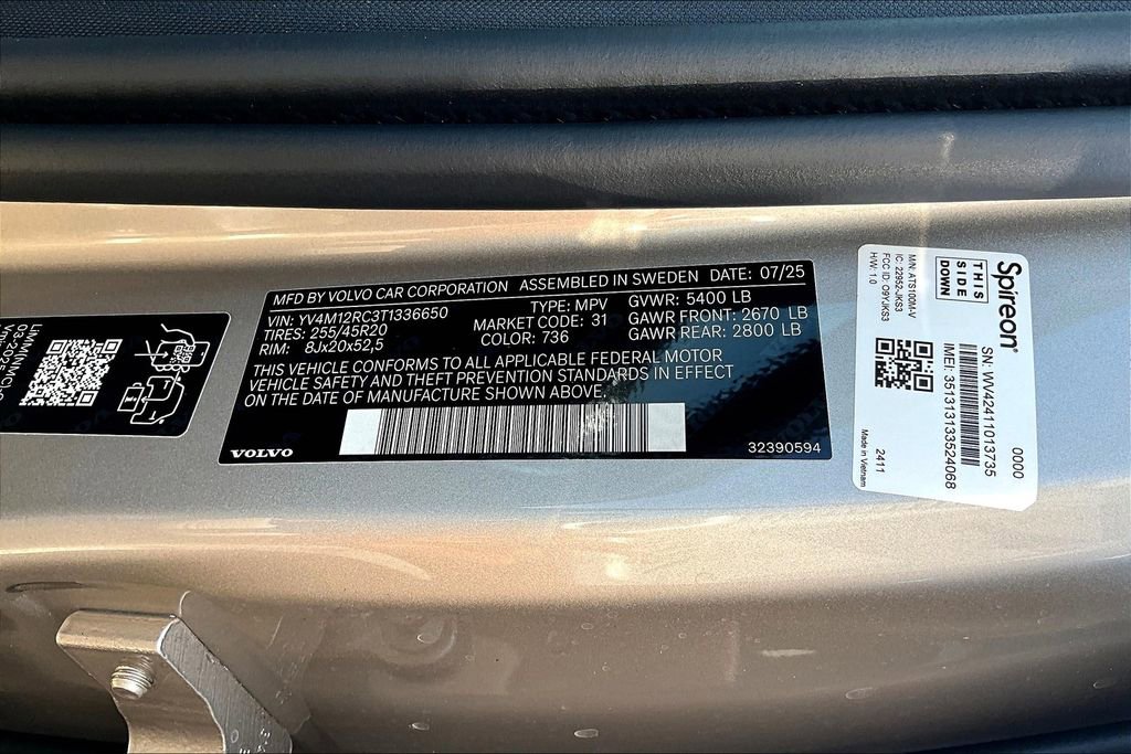 New 2026 Volvo XC60 B5 Plus w/ Protection Package Premier image 22