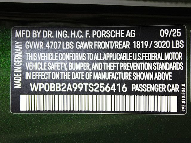 Certified 2026 Porsche 911 Targa 4 GTS AWD/4WD image 29