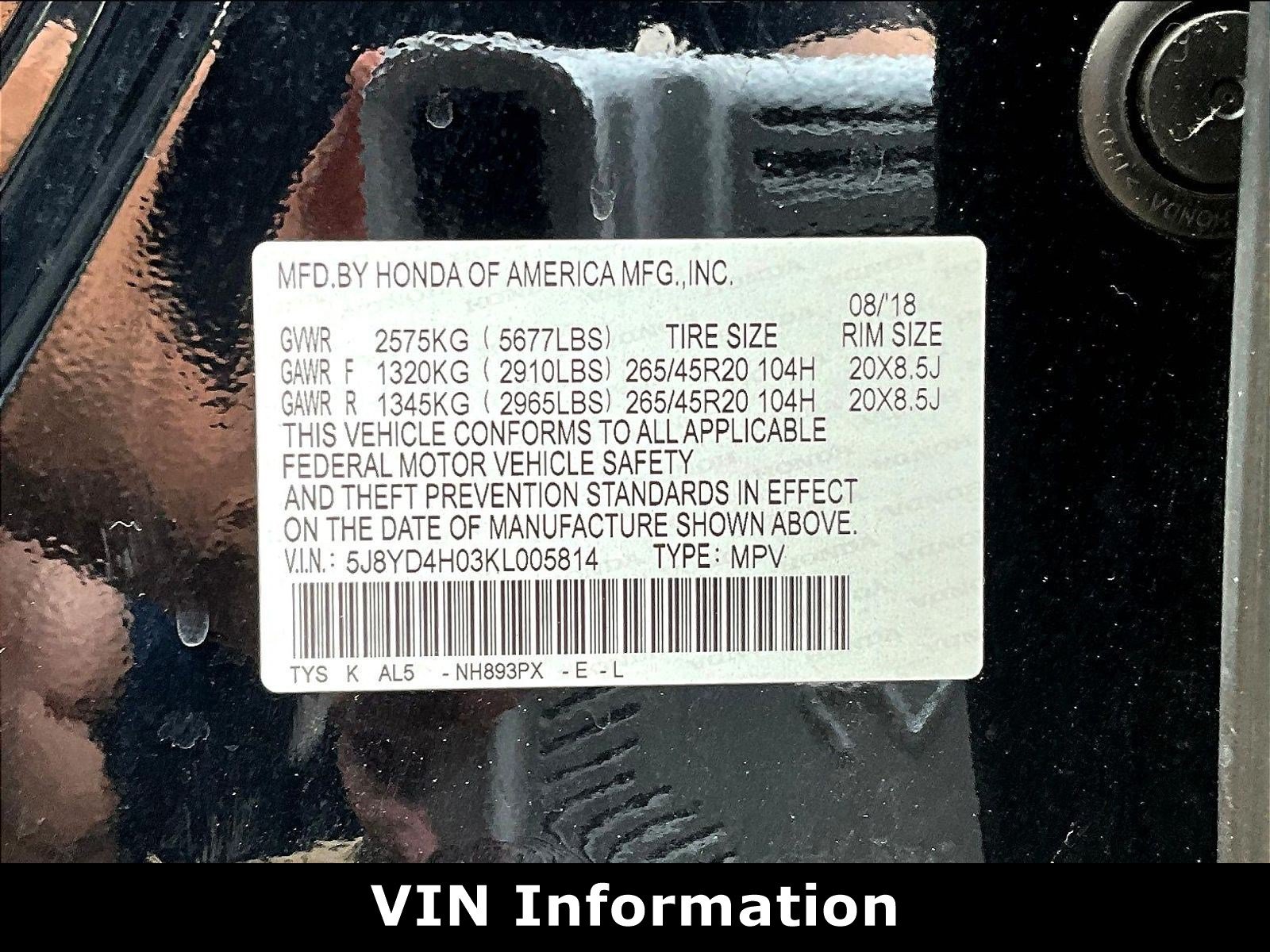 Used 2019 Acura MDX A-Spec AWD/4WD image 19